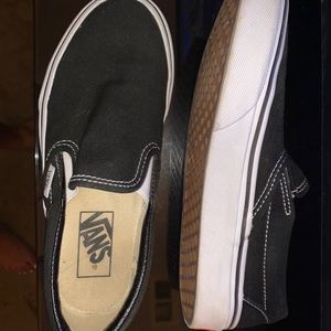 Black vans size 5.5 women’s